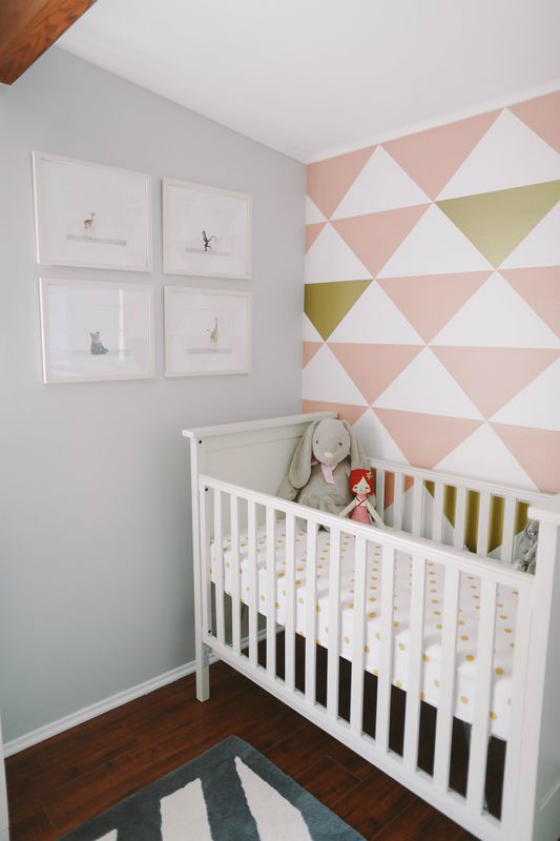 above crib nursery decor