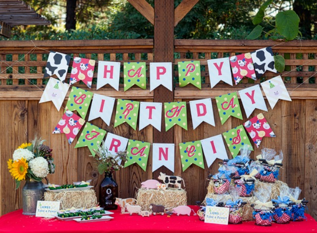 Backyard Barn Birthday Bash