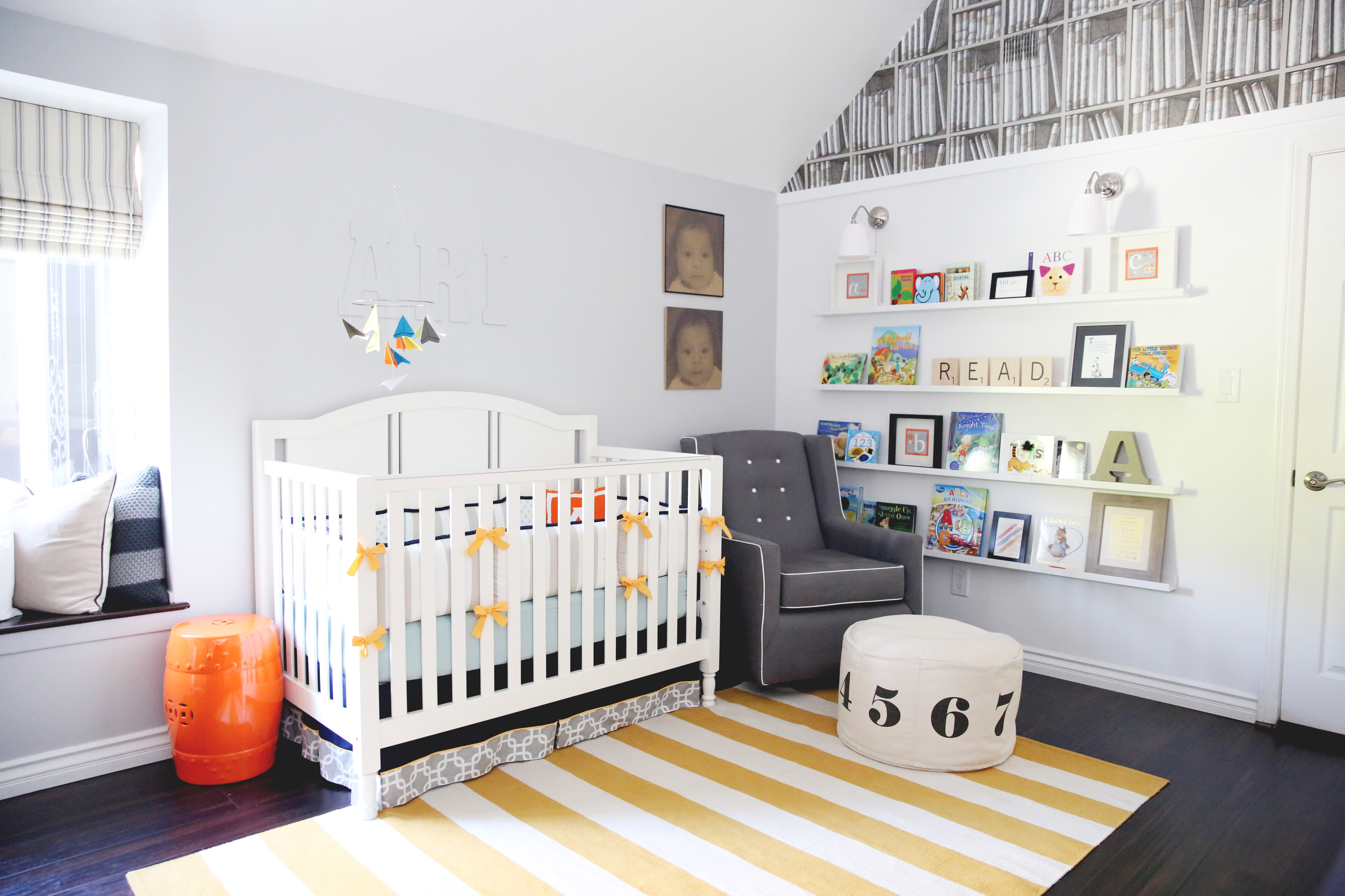 Library Themed Nursery