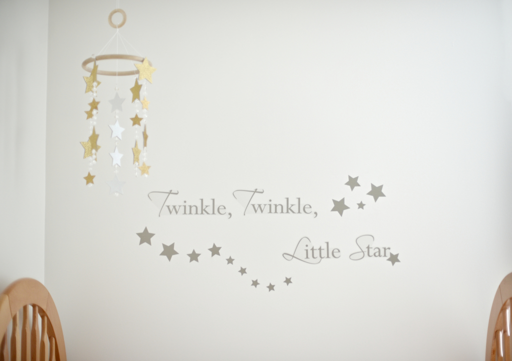 Twinkle, Twinkle Little Star Wall Decal