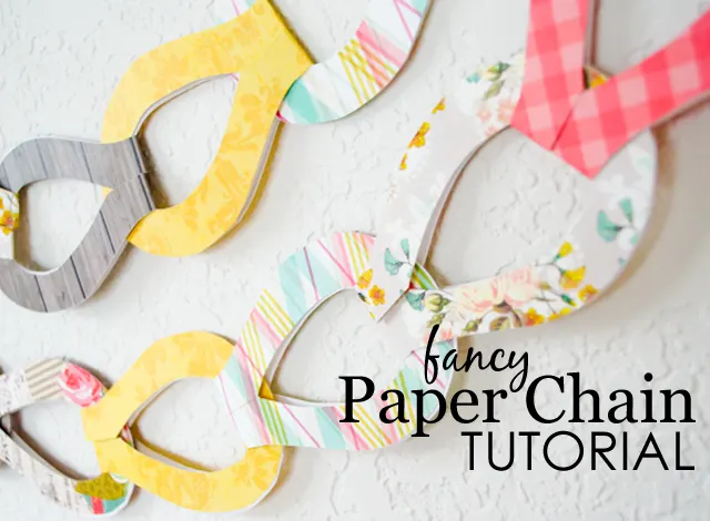 DIY Paper Chain Tutorial