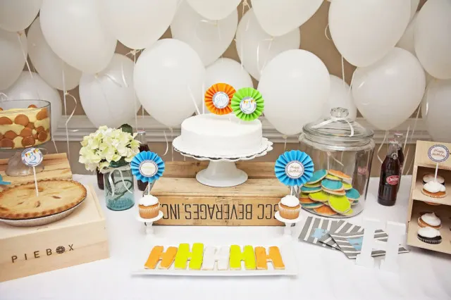 Southern Birthday Party Dessert Table - Project Nursery