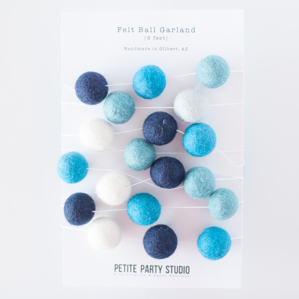 New to Shop: Felt Ball Garlands - Project Nursery