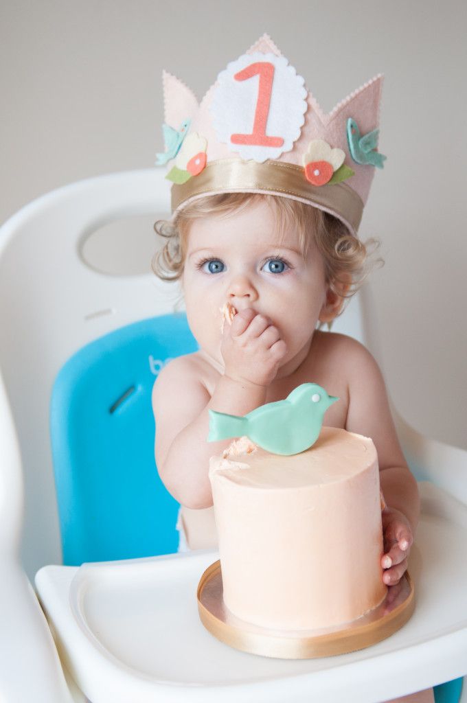 Felt Birthday Crown - Project Nursery