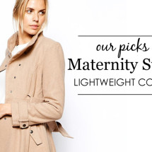 Lightweight Maternity Coats
