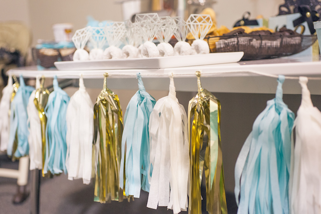 Breakfast at Tiffany's Party Tassel Garland - Project Nursery