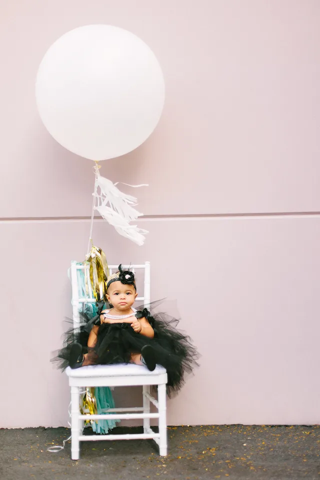 First Birthday Party Tassel Balloon - Project Nursery