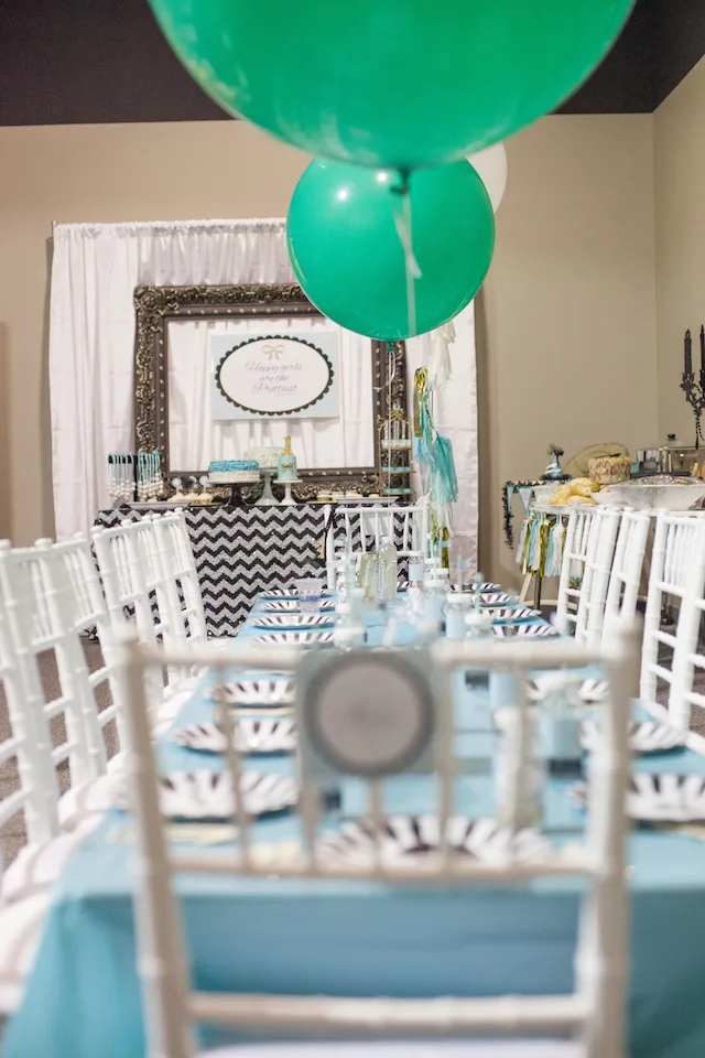 Breakfast at Tiffany's First Birthday Party - Project Nursery