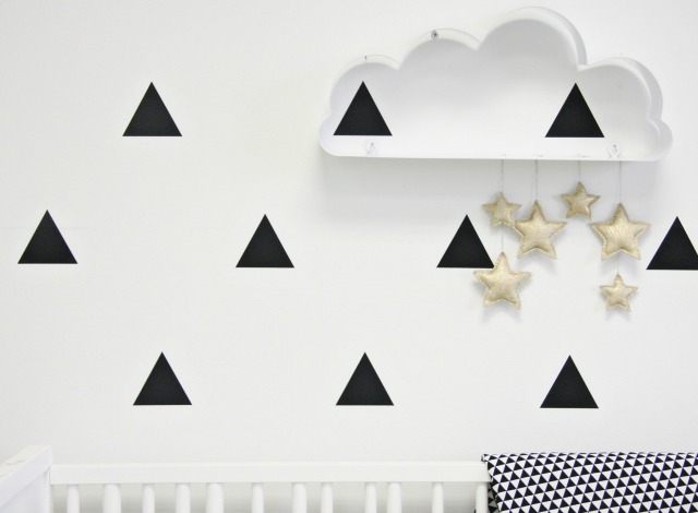 DIY Cloud Shelf with Stars