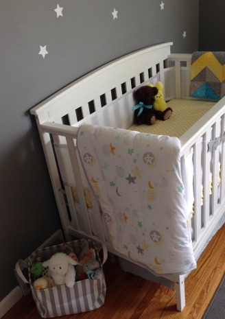 Yellow and Gray Celestial Nursery - Project Nursery