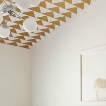 Gold Triangle Ceiling