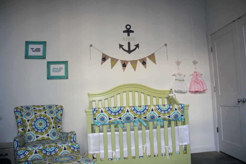 Nautical Nursery for 2 under 2 Project Nursery