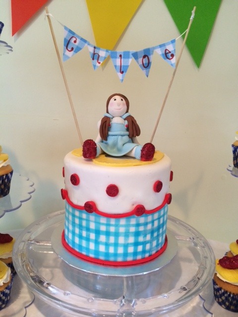 Dorothy Birthday Cake for this Wizard of Oz Birthday Party