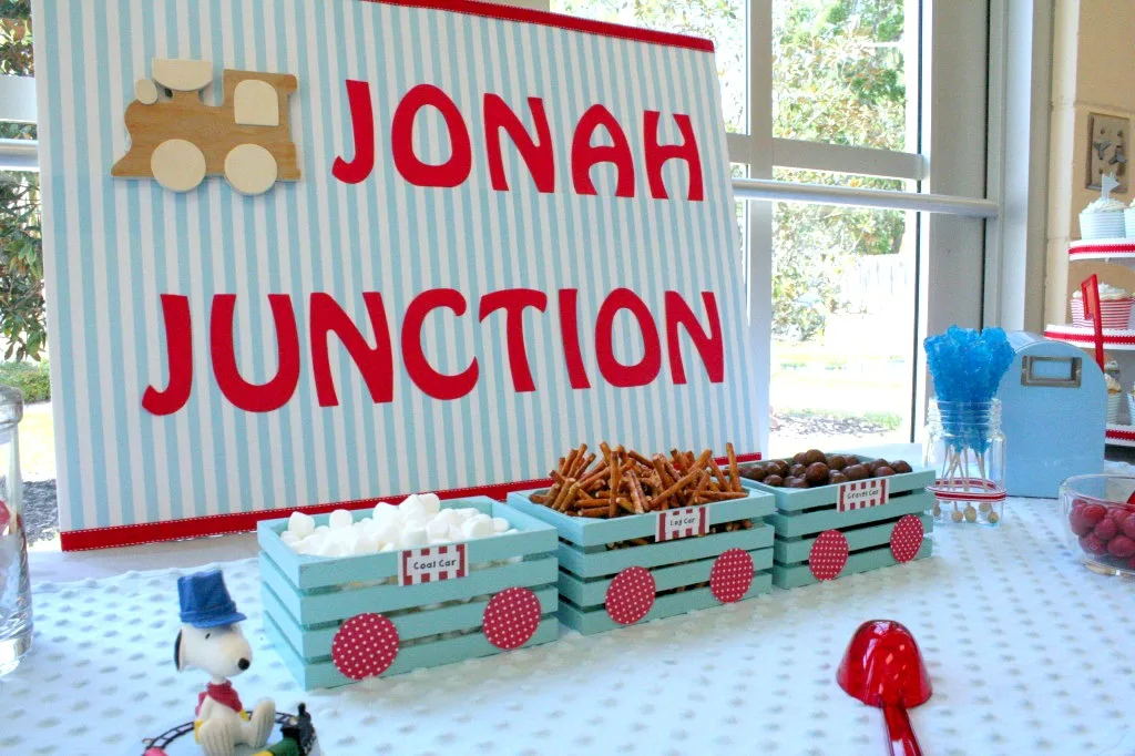 Train-Themed Birthday Party Decor - Project Nursery