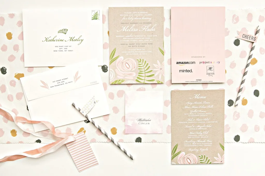 Minted Baby Shower Invitation - Project Nursery