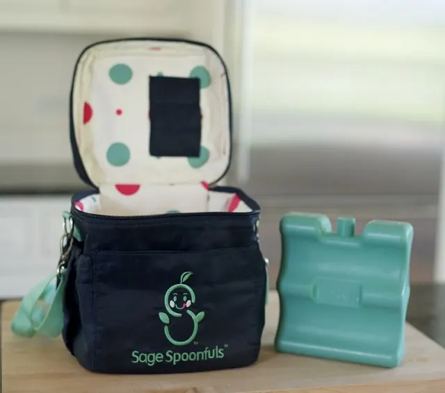 Sage Spoonfuls On-the-Go Cooler with Freezer Pack
