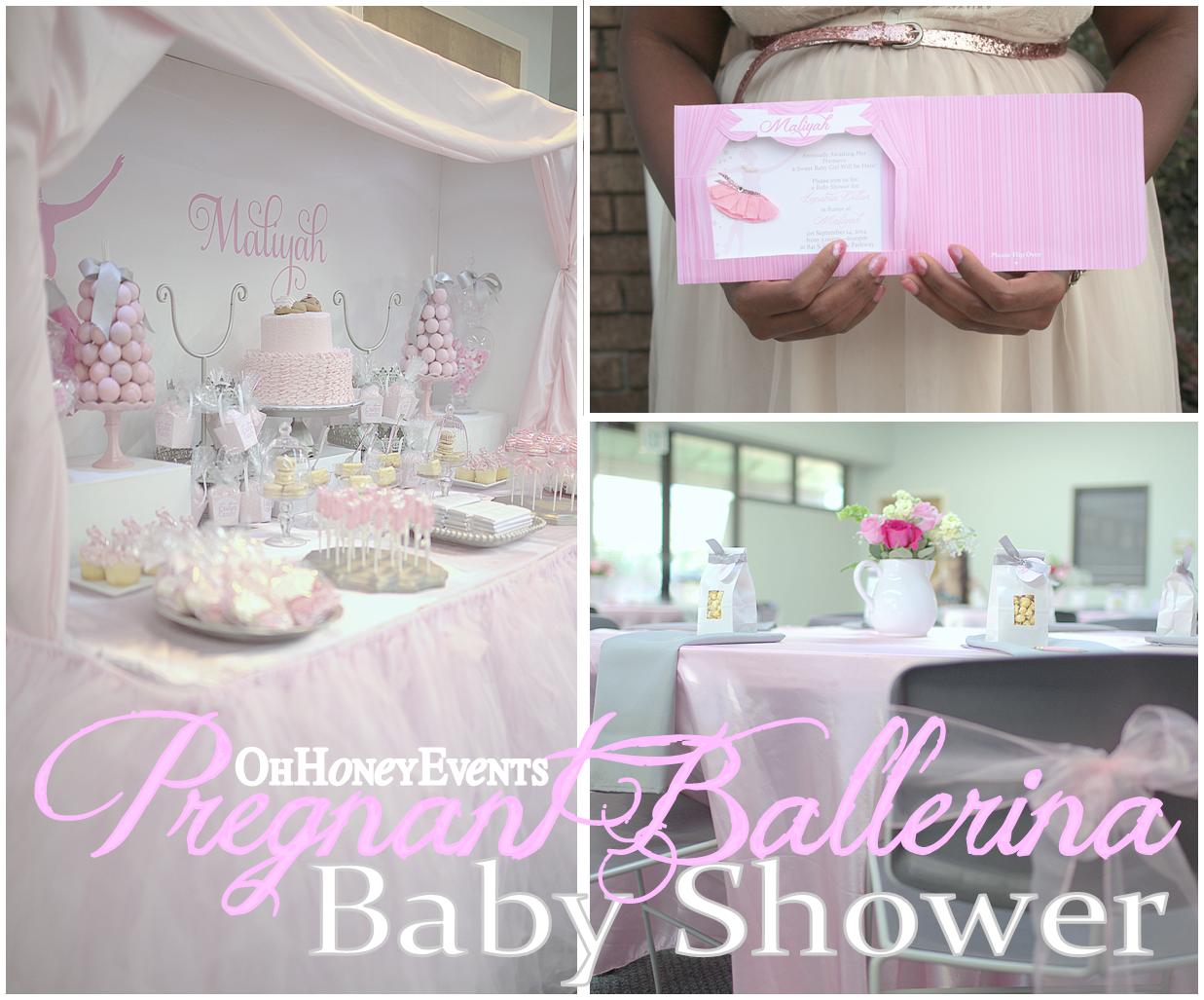 Ballerina hot sale baby shower