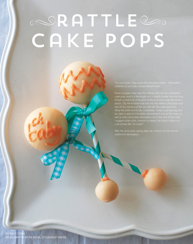 Cake Pop Rattles