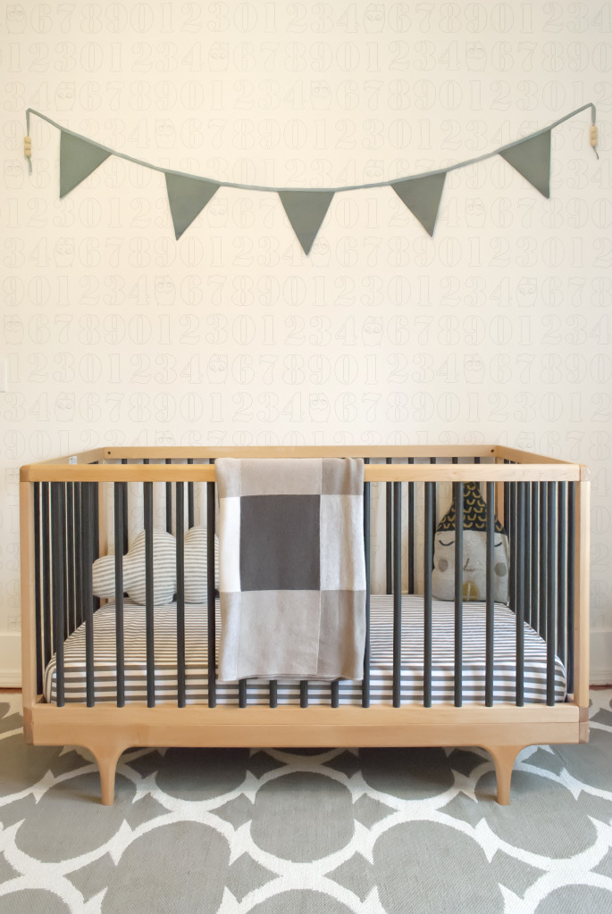 Caravan Crib in this Neutral Nursery