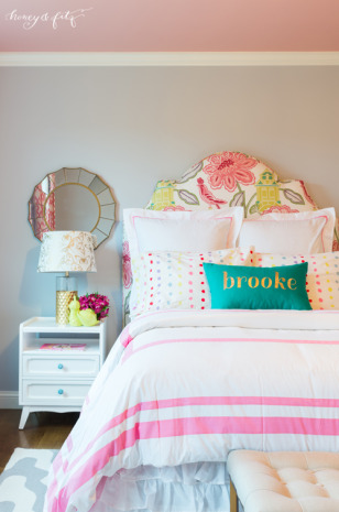 Brooke's Pink Sky Big Girl Room - Project Nursery