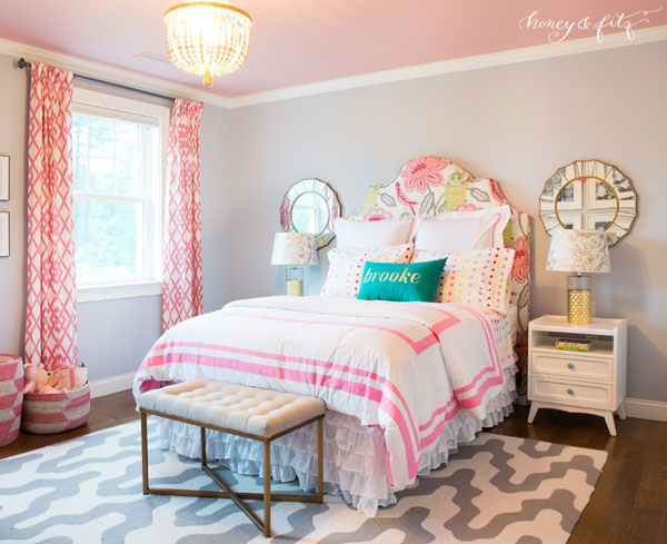 Brooke's Pink Sky Big Girl Room - Project Nursery