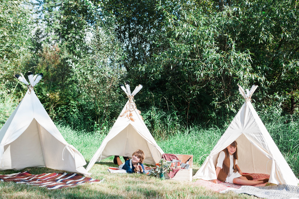 Birthday Party Teepees