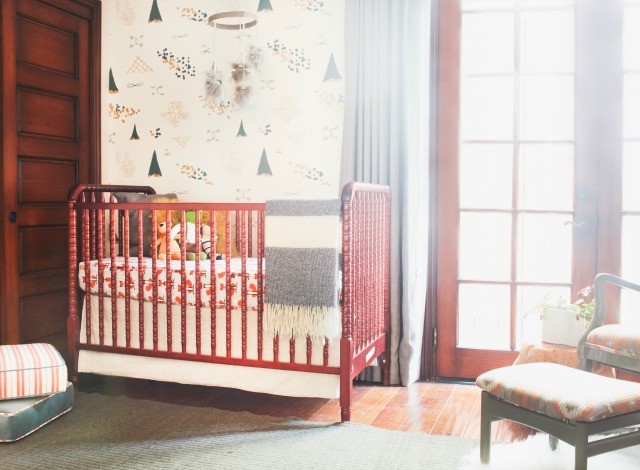 Warm and Eclectic Nursery