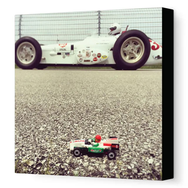 Toy Racecar Canvas Artwork