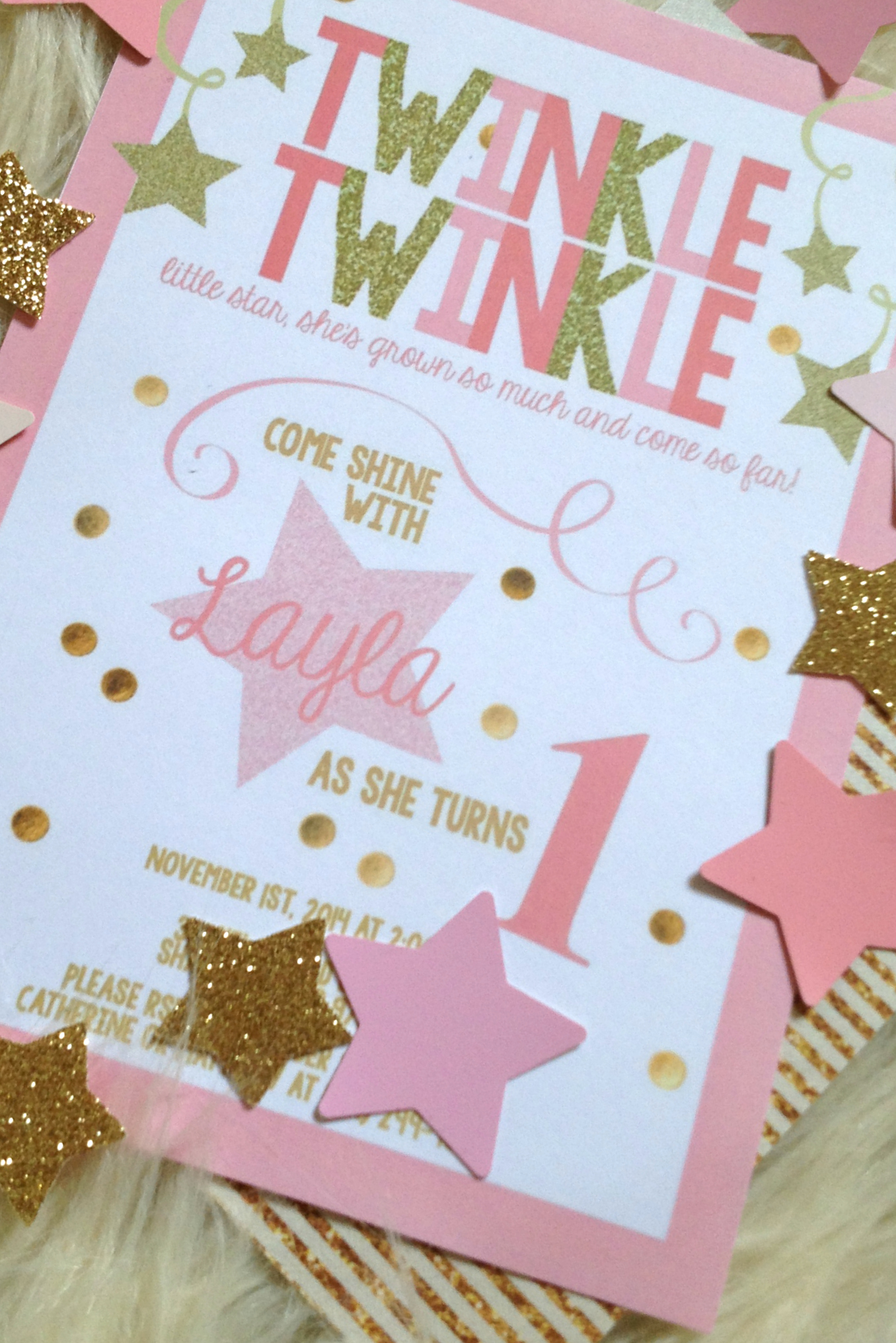 NAVY AND GOLD TWINKLE TWINKLE LITTLE STAR FIRST BIRTHDAY PARTY
