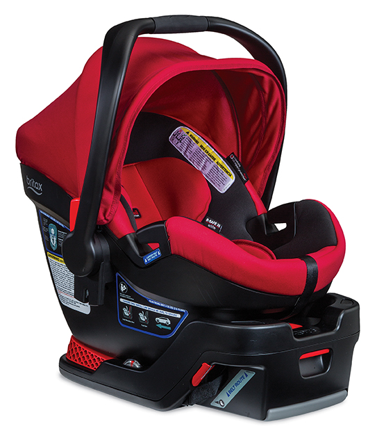 Britax B-Safe 35 Elite Infant Car Seat in Red