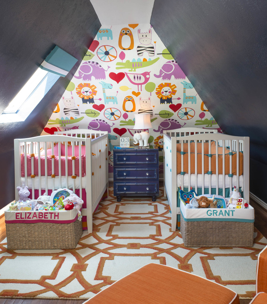 Colorful Twin Gender Neutral Nursery Project Nursery