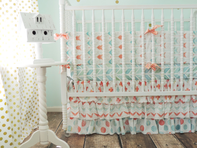 Tushies and Tantrums Crib Bedding