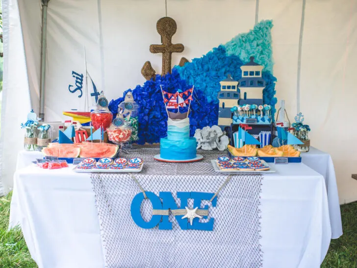 Nautical Themed Birthday Party