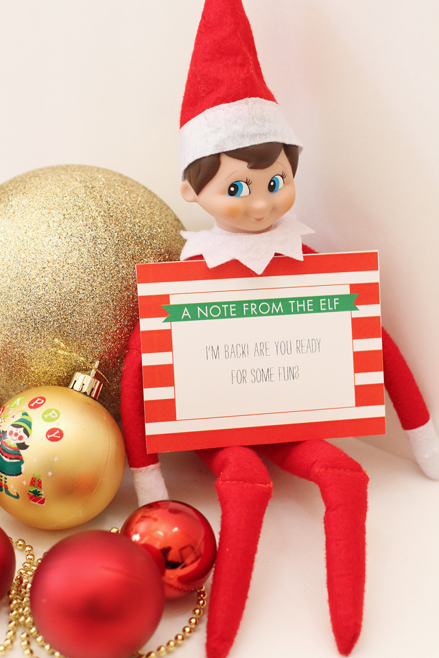 The Elf Says, The Holiday Shop is Now Open! - Project Nursery