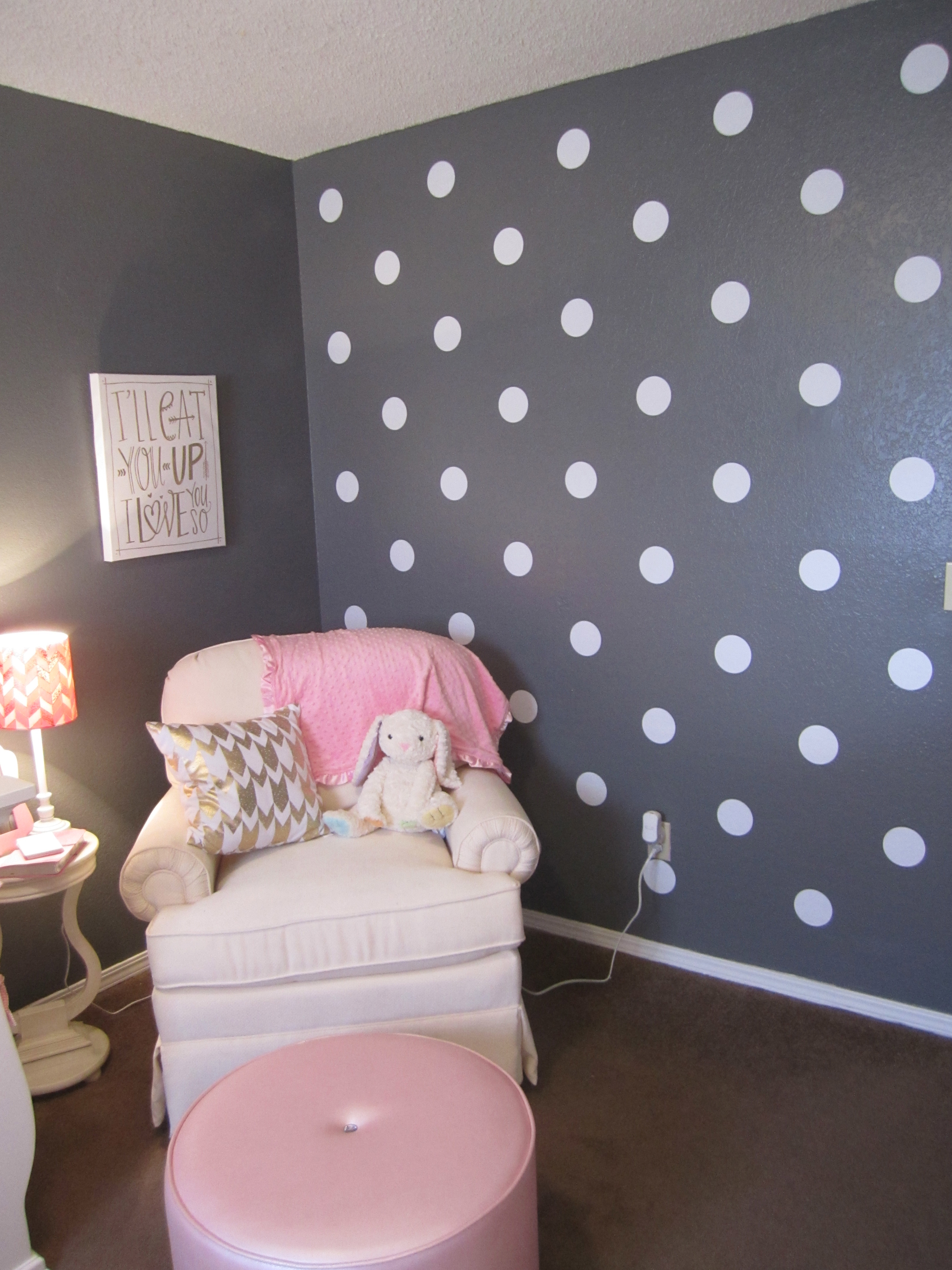 Polka Dot Decal Wall