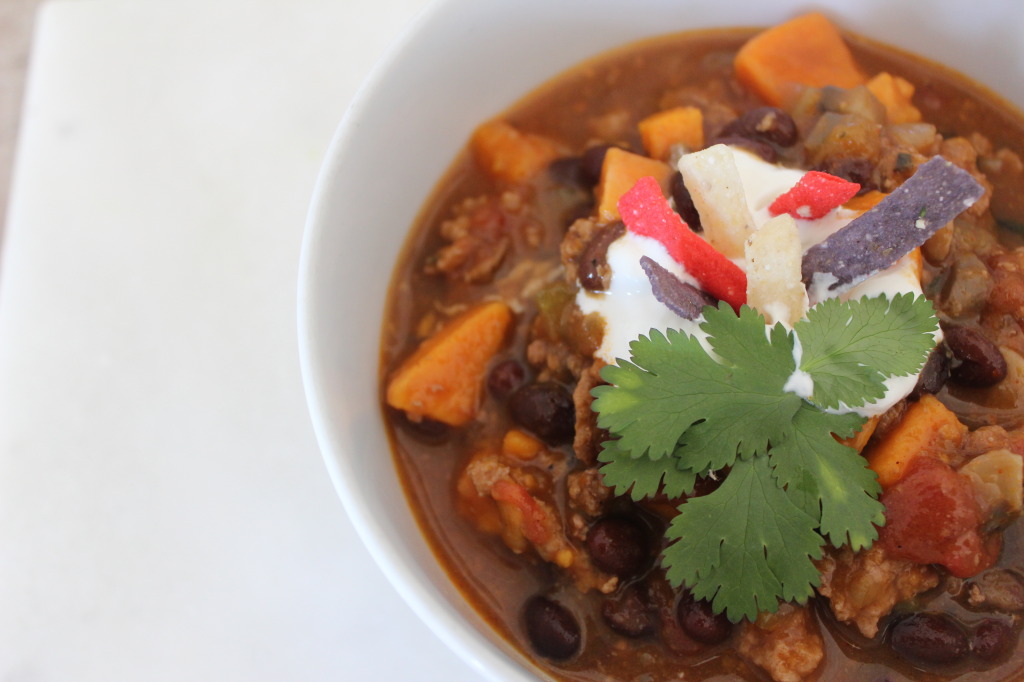 Black Bean Turkey Chili