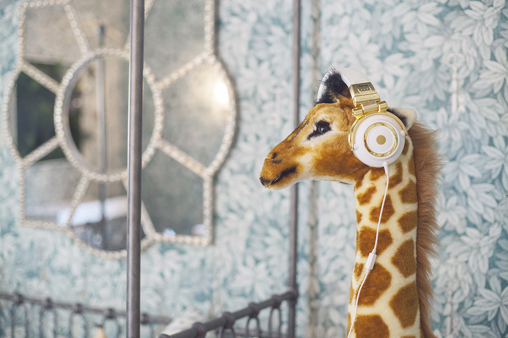 Giant Stuffed Giraffe in Nursery - Project Nursery