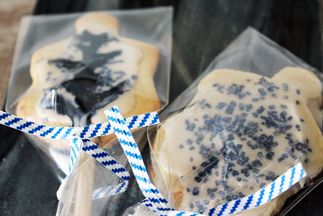 Hanukkah Dreidel Cookies