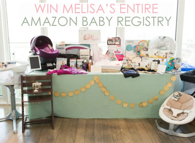 Melisa's Amazon Baby Registry Giveaway