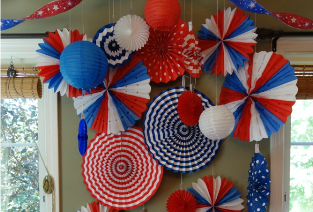Red White and Blue Party Decorations