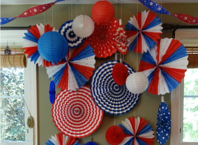Red White and Blue Party Decorations