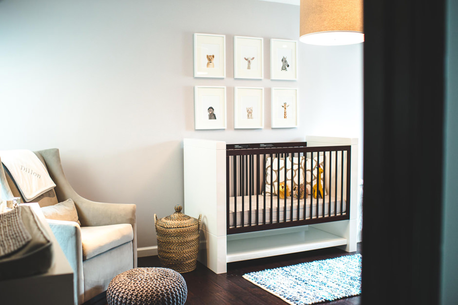 lion themed baby room