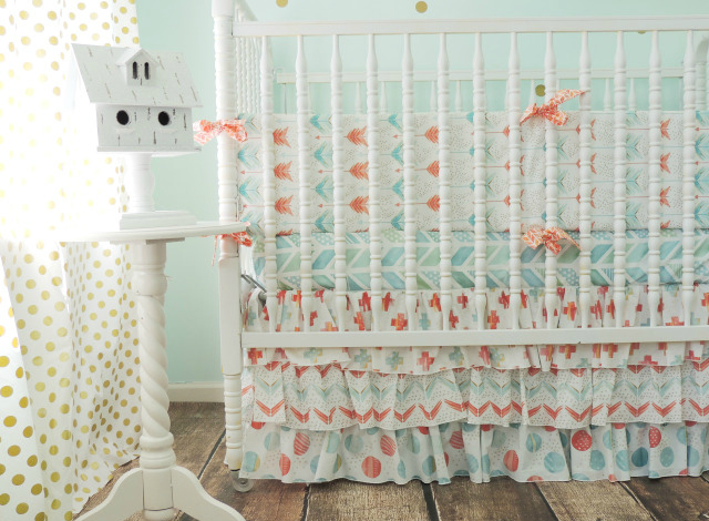 Tushies and Tantrums Crib Bedding