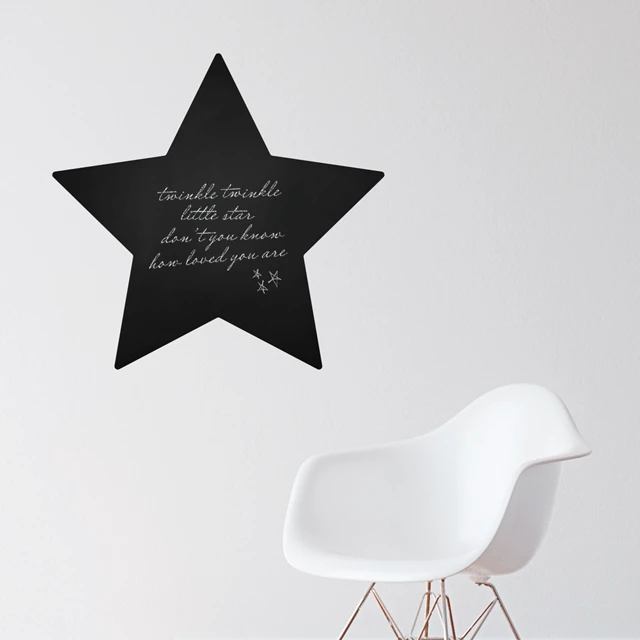 Star Chalkboard Wall Decal from Wallums