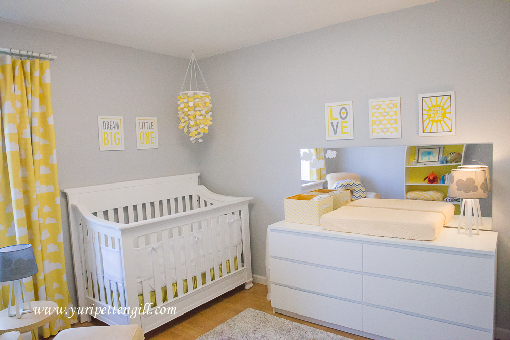 Yellow and Gray Nursery