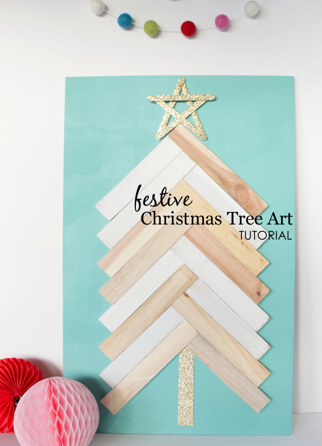 Download Diy Holiday Christmas Tree Art Project Nursery PSD Mockup Templates