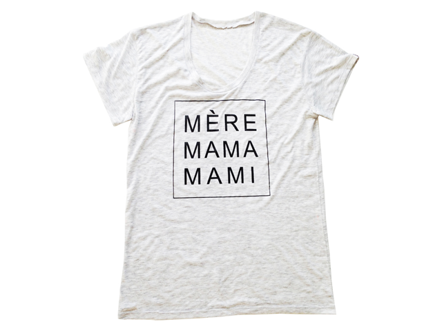 Mere Mami Mama Tee - The Project Nursery Shop