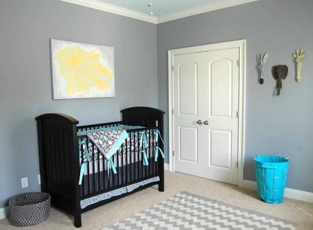 Gray and Yellow Safari Nursery - Project Nursery