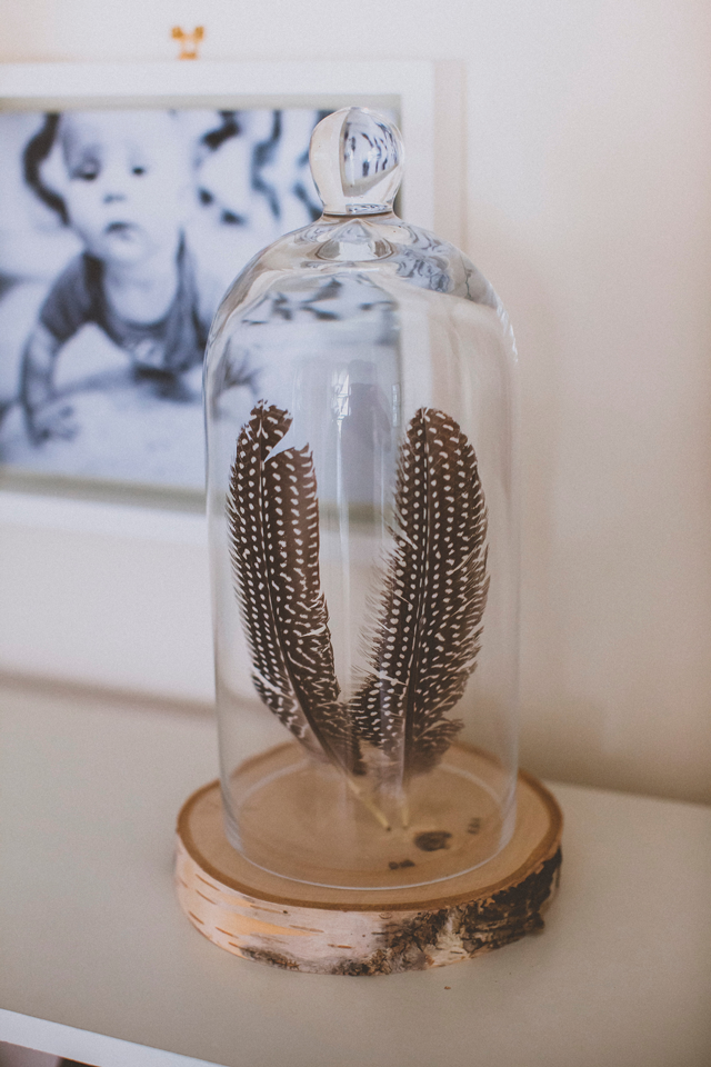 Feathers in Bell Jar - Project Nursery