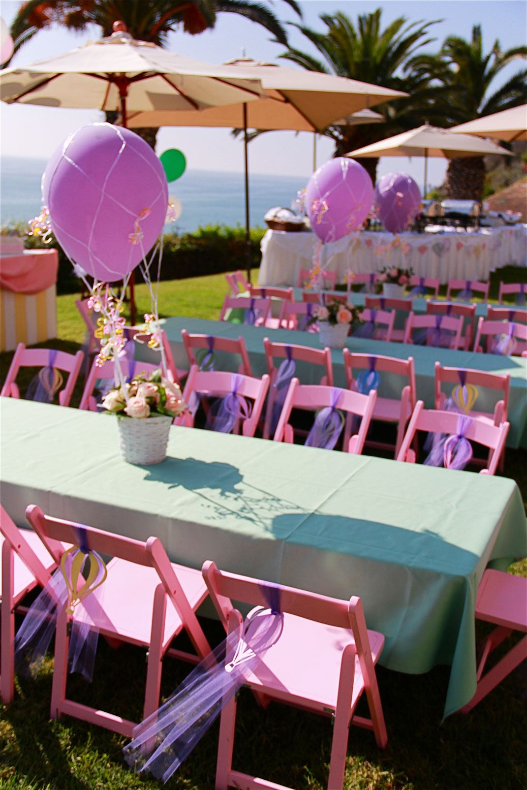 Hot Air Balloon Centerpieces